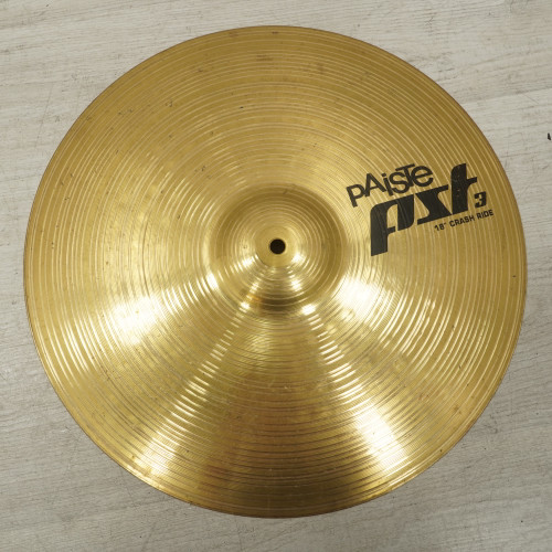 Vist Large View of Product Image Which is Used Paiste Pst 3 Crash Ride Cymbal 18 - Inch