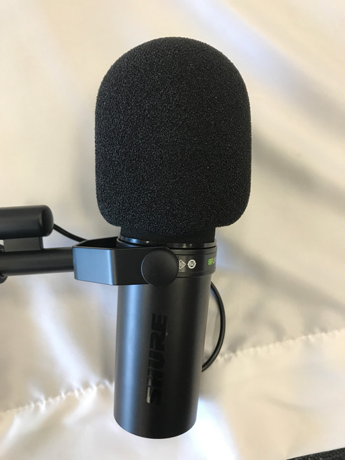 Vist Large View of Product Image Which is Used Shure SM7DB WITH MOUNT Condenser Microphone