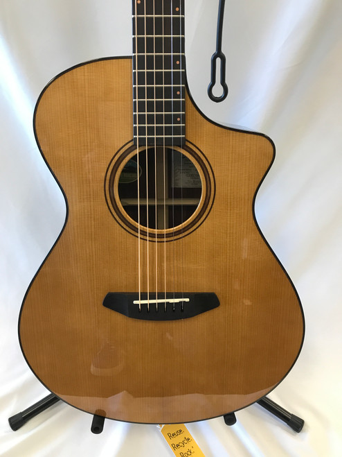 Vist Large View of Product Image Which is Used Breedlove PERFORMER PRO CONCERT A CE Solid Top Acoustic Guitar Natural