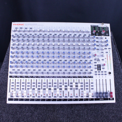 Vist Large View of Product Image Which is Used Phonic HELIX BOARD 24 FIREWIRE MIXER Rackmount Mixer
