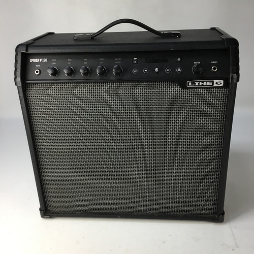 Vist Large View of Product Image Which is Used Line 6 SPIDER V 120 1 x 12 Solid State Amplifier 1 x 12