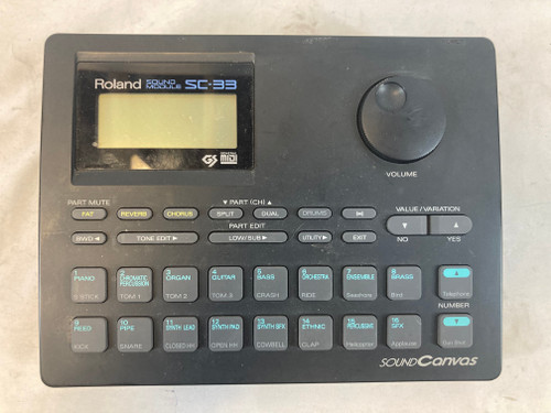 Vist Large View of Product Image Which is Used Roland SC-33 Sound Module