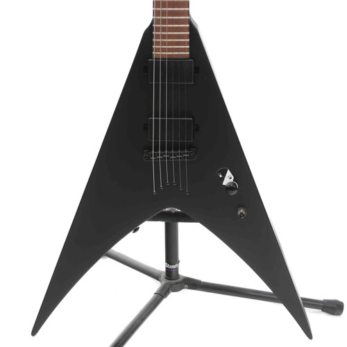 Vist Large View of Product Image Which is Used LTD HEX-200 Pointy Electric Guitar Black 6-String