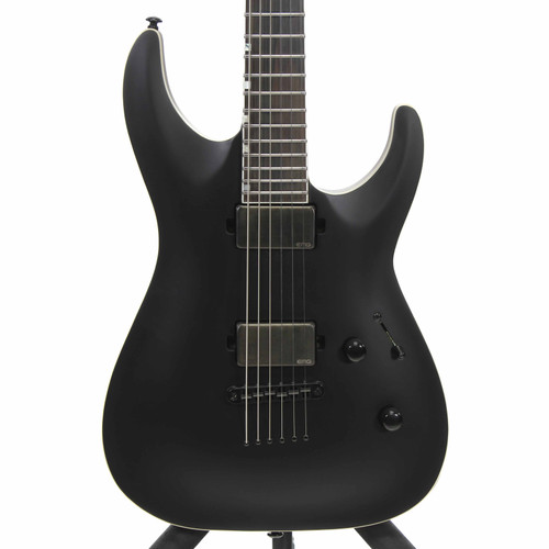Vist Large View of Product Image Which is Used LTD MH-1000 Super S Electric Guitar Black 6-String