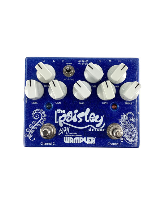 Vist Large View of Product Image Which is Used Wampler Paisley Deluxe Overdrive Pedal