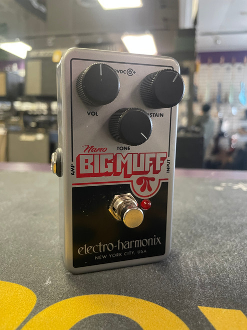 Vist Large View of Product Image Which is Used Electro Harmonix (E/H) NANO BIG MUFF PI Fuzz Pedal