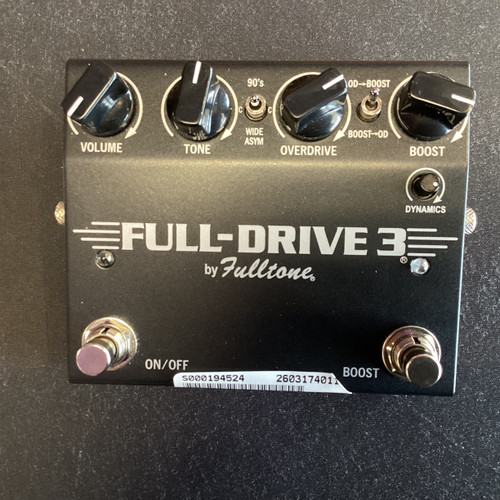 Vist Large View of Product Image Which is Used Fulltone FULLDRIVE 3 Overdrive Pedal