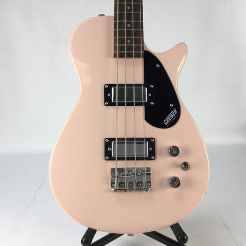 Vist Large View of Product Image Which is Used Gretsch JET CLUB BASS Bass Guitar Pink 4-String