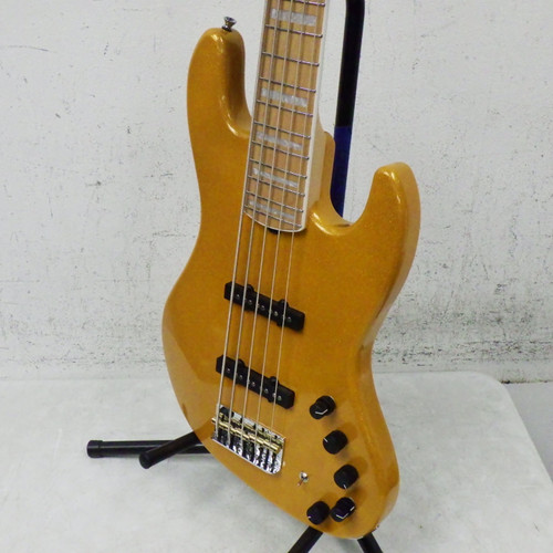Vist Large View of Product Image Which is Used Swing G7 v Guitar Tech J Type Bass Guitar Orange 6-String