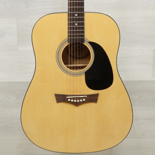 Vist Large View of Product Image Which is Used Peavey Solid Top Acoustic Guitar Natural