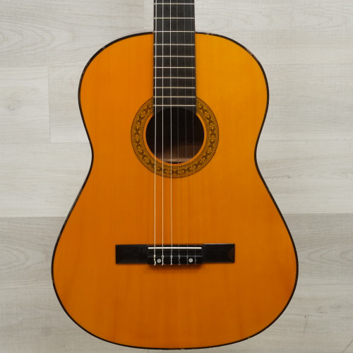 Vist Large View of Product Image Which is Used Bentley 5105 MIK Vintage Classical Acoustic Guitar Natural
