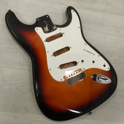 Vist Large View of Product Image Which is Used Squier Stratocaster Body Sunburst