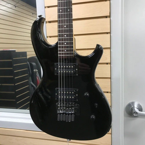 Vist Large View of Product Image Which is Used Aria Pro RS WILDCAT Double Cut Electric Guitar Black 6-String