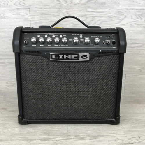 Vist Large View of Product Image Which is Used Line 6 SPIDER IV 15 MODELING AMP 1 x 8 Solid State Amplifier 1 x 8