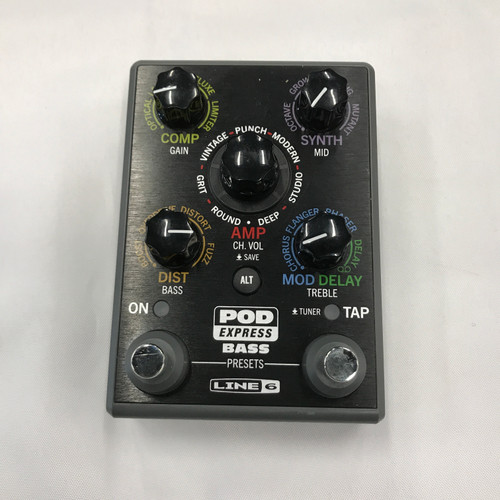 Vist Large View of Product Image Which is Used Line 6 POD EXPRESS BASS Multi-FX Pedal