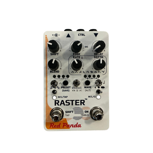 Vist Large View of Product Image Which is Used Red Panda RASTER Delay Pedal