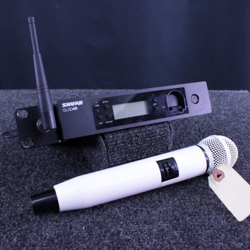 Vist Large View of Product Image Which is Used Shure GLXD4R W/GLXD2 Wireless Microphone