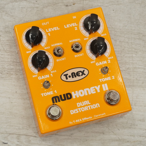 Vist Large View of Product Image Which is Used T-rex Engineering Mud Honey II Distortion Pedal