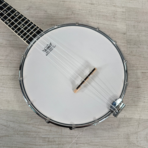 Vist Large View of Product Image Which is Used Donner DBU-200 Banjolele - Gig Bag Included