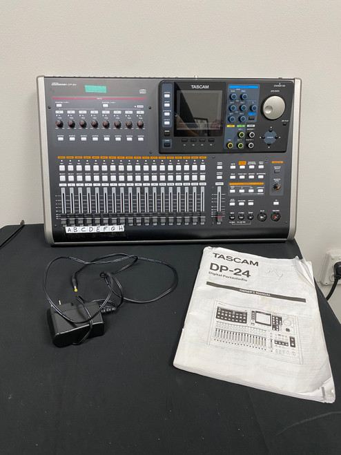 Vist Large View of Product Image Which is Used Tascam PORTASTUDIO DP-24 W/AC AND MANUAL Compact Recording Device