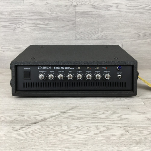 Vist Large View of Product Image Which is Used Carvin B800 BASS HEAD Bass Amplifier Head