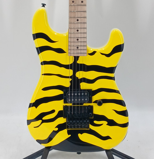 Vist Large View of Product Image Which is Used ESP LTD GEORGE LYNCH GL-200MT TIGER STRIPE Modern Metal Electric Guitar Custom Graphics 6-String