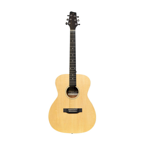Vist Large View of Product Image Which is New Stagg Auditorium Guitar With Basswood Top, Natural Color