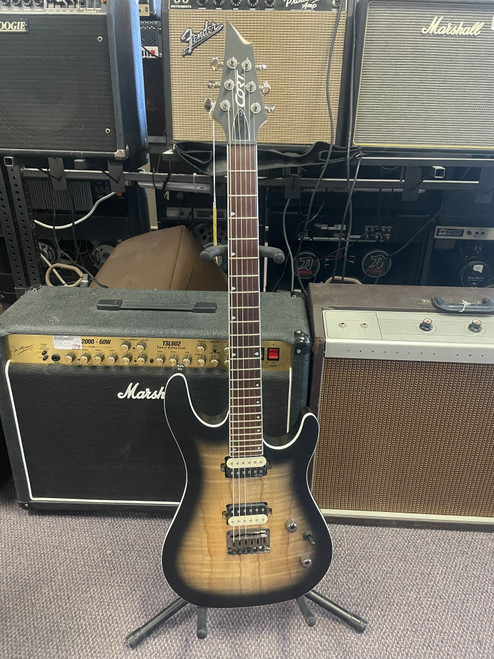 Vist Large View of Product Image Which is Used Cort KX300 S Type Electric Guitar Tobacco Sunburst 6-String