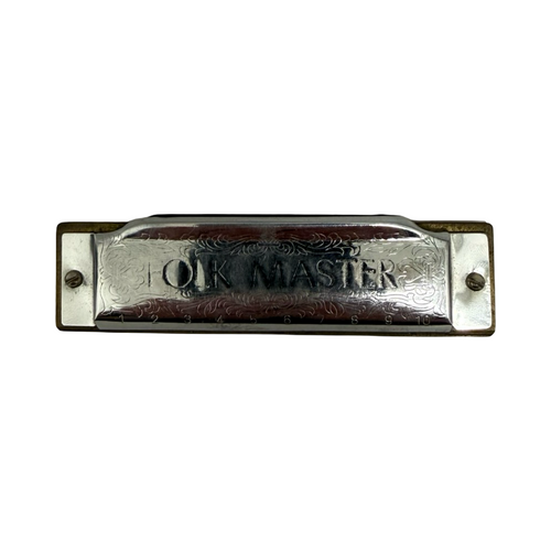 Vist Large View of Product Image Which is Used Suzuki FOLKMASTER 1072 KEY OF A HARMONICA Other Woodwind Instrument