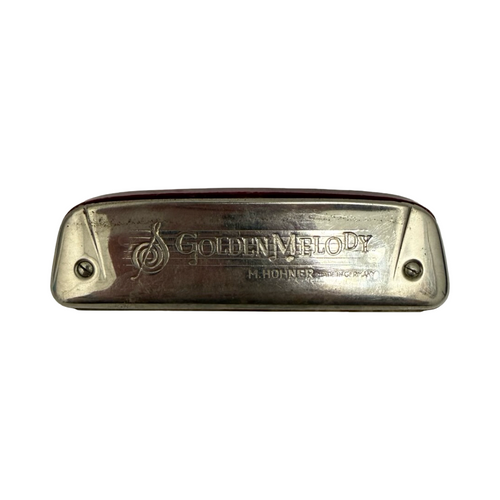 Vist Large View of Product Image Which is Used HOHNER GOLDEN MELODY KEY OF C HARMONICA Other Woodwind Instrument
