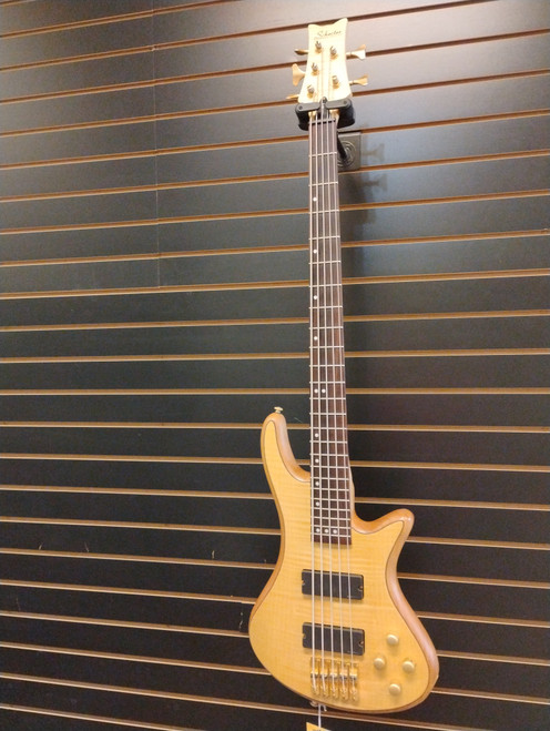 Vist Large View of Product Image Which is Used Schecter DIAMOND SERIES CUSTOM 5 Bass Guitar Wood 5-String