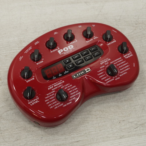 Vist Large View of Product Image Which is Used Line 6 Pod 2.0 Amp Simulator + Fx Pedal