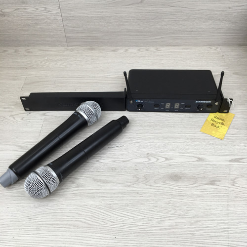 Vist Large View of Product Image Which is Used Samson CONCERT 288 WIRELESS W/ALL Wireless Microphone