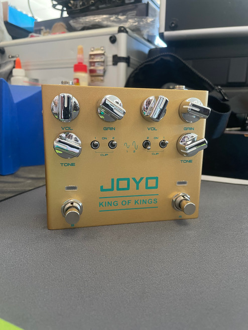 Vist Large View of Product Image Which is Used Joyo KING OF KINGS DUAL VINTAGE OVERDRIVE Overdrive Pedal