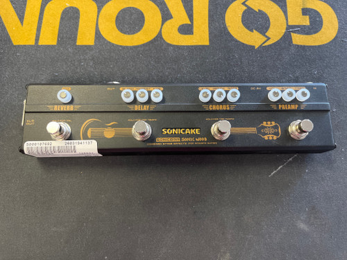 Vist Large View of Product Image Which is Used Sonicake SONIC WOOD ACOUSTIC MULT FX Multi-FX Pedal