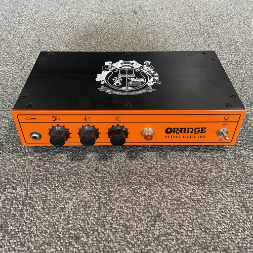 Vist Large View of Product Image Which is Used ORANGE PEDAL BABY 100 Solid State Guitar Head