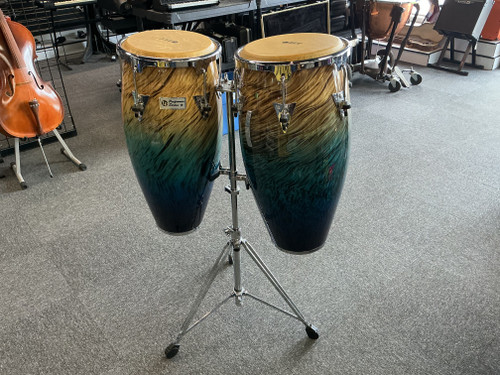 Vist Large View of Product Image Which is Used Latin Percussion - LP PERFORMER SERIES CONGA SET W/BONGOS Conga