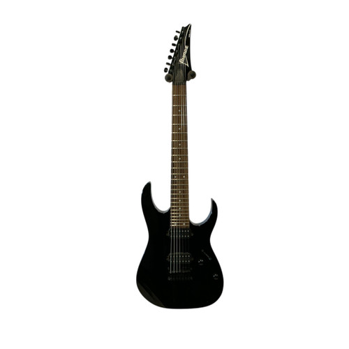 Vist Large View of Product Image Which is Used Ibanez RG7421 Super S Electric Guitar Black 7-String