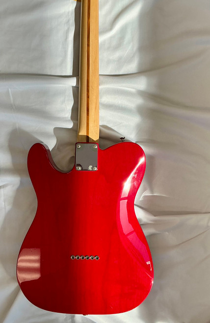 Vist Large View of Product Image Which is Used Fender TELECASTER DELUXE Electric Guitar Red 6-String