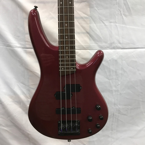 Vist Large View of Product Image Which is Used Ibanez SR400 Modern Metal Bass Guitar Purple 4-String