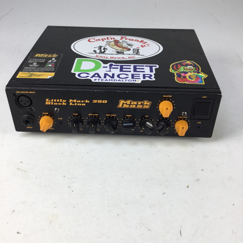 Vist Large View of Product Image Which is Used Markbass LITTLE MARK 250 BLACK LINE Bass Amplifier Head