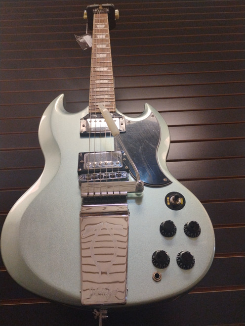 Vist Large View of Product Image Which is Used Vintage VS6 REISSUE Electric Guitar Green 6-String