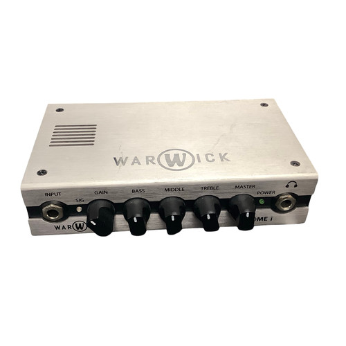 Vist Large View of Product Image Which is Used Warwick GNOME I Rackmount Bass Amplifier Head No Size