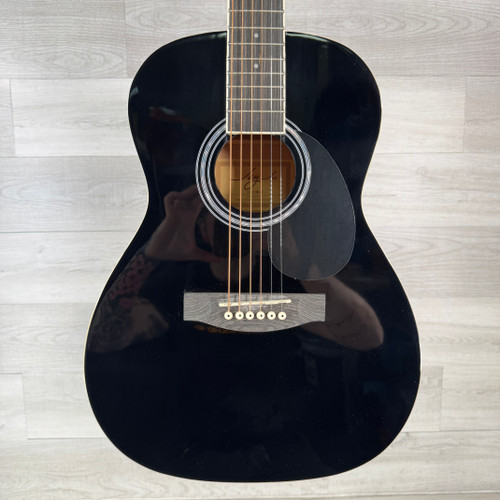 Vist Large View of Product Image Which is Used Jay Turser JJ43 Acoustic Guitar - Black - 3/4-size