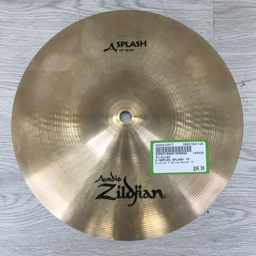 Vist Large View of Product Image Which is Used Zildjian A SERIES SPLASH 10 Splash Cymbal 10"