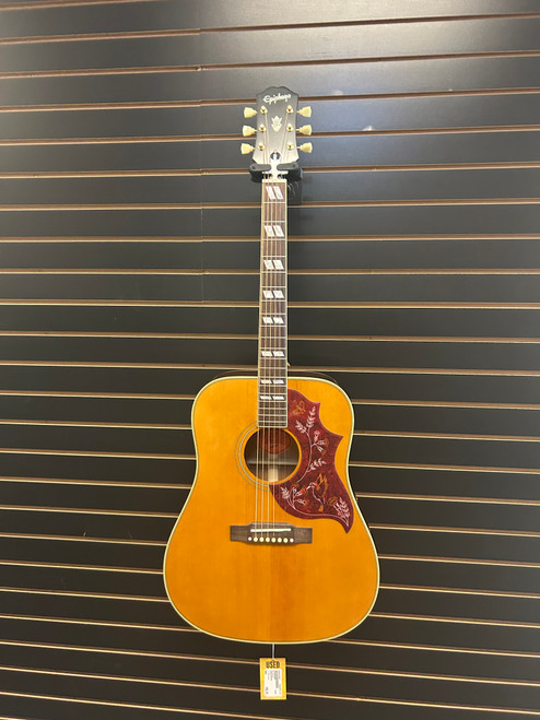 Vist Large View of Product Image Which is Used Epiphone HUMMINGBIRD Acoustic Guitar Wood