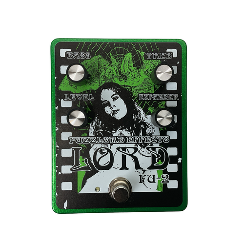 Vist Large View of Product Image Which is Used Fuzzlord Effects FU-2 GREEN Fuzz Pedal