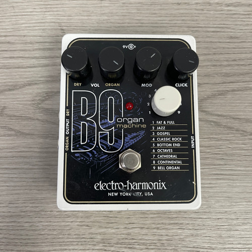 Vist Large View of Product Image Which is Used - Electro Harmonix (E/H) B9 ORGAN MACHINE W/AC Guitar Effects Pedal