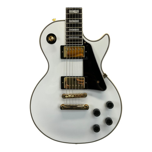Vist Large View of Product Image Which is Used Epiphone Les Paul Custom Electric Guitar White 6-String