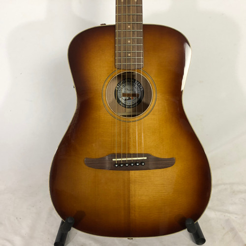 Vist Large View of Product Image Which is Used Fender MALIBU CLASSIC Solid Top Acoustic Guitar Tobacco Sunburst 6-String